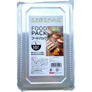使い捨て容器 10個入 Lサイズ フードパック seasons