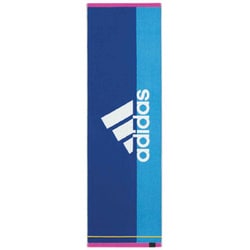 スポーツタオル アディダス 34×110cm エース ブルー AD1879