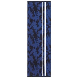 スポーツタオル アディダス 34×110cm ハンター ネイビー AD1881