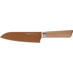 三徳包丁 16.5cm ディンプル付き VISIONS GOLD Coating CP-8822