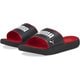 SOFTRIDE ソフトライド マッサージ スライド サンダル 383062 03 Puma Black-Puma White-High Risk Red 27cm [サンダル メンズ]