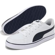 プーマ V コート バルク 389907 05 Puma White-Parisian Night 27cm [スニーカー ユニセックス]
