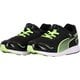 プーマ スピードモンスター V4 378908 01 PUMA Black-Fast Yellow 22cm [ランニングシューズ キッズ]