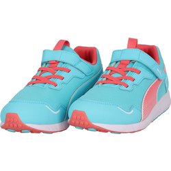 プーマ スピードモンスター V4 378908 04 Hero Blue-PUMA White 21.5cm [ランニングシューズ キッズ]