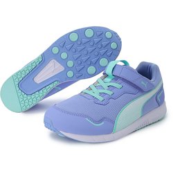 プーマ スピードモンスター V4 378908 05 Elektro Purple-PUMA White 20.5cm [ランニングシューズ キッズ]