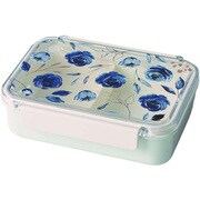 お弁当箱 500ml 1段 Floraison タイトランチ ブルー 22-460351