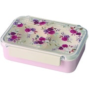 お弁当箱 500ml 1段 Floraison タイトランチ ピンク 22-460337