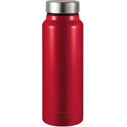 マグボトル 保温 保冷 スクリューマグボトル 600ml レッド AKY-60R