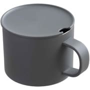マグカップ フタ付き 280ml 真空二重構造 ステンレス グレー ANA-28(H)