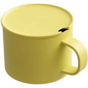 マグカップ フタ付き 280ml 真空二重構造 ステンレス イエロー ANA-28(Y)