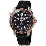オメガ Seamaster Diver 300M(シーマスター ダイバー300) ラバー PGケース シースルーバック 並行輸入品 5年保証 210.22.42.20.01.002