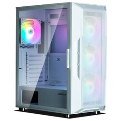 ZALMAN i3 NEO WHITE ミドルタワーケース 850W 電源セット ZALMAN社製、4つのRGBファンを搭載するミドルタワー型PCケース