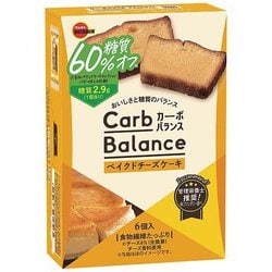 カーボバランス ベイクドチーズケーキ 6個
