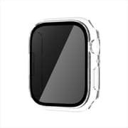TCAWGC-NB40CL [Apple Watch 40mm 覗き見防止 耐衝撃ケース カバー ガラスフィルム 一体型 画面保護 全面保護 クリア]
