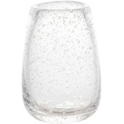 花瓶 DGティアドロップベース ガラス 直径7×高さ10cm クリア 2c00025CL