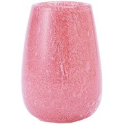 花瓶 DGティアドロップベース ガラス 直径11x高さ18cm ピンク 2C00027PK