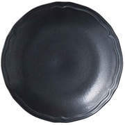 プレート 26cm 梨花 磁器 ブラック RN2601BK