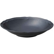 プレート 27cm 梨花 磁器 ブラック RN2702BK