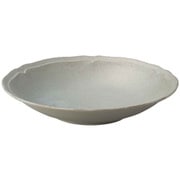プレート 27cm 梨花 磁器 グレー RN2702GY