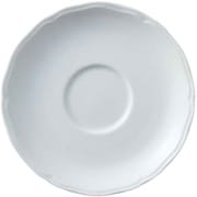 RN0105WH [ソーサー 16cm 梨花 磁器 ホワイト]
