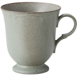 マグカップ 300ml 梨花 磁器 グレー RN0114GY