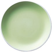 プレート 19cm アンジー 磁器 マットグリーン AG1901GR
