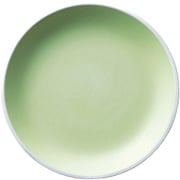 プレート 24cm アンジー 磁器 マットグリーン AG2401GR