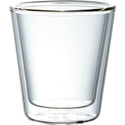 タンブラー 90ml ダブルウォール 耐熱ガラス DW0104
