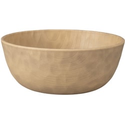 ボウル L 17cm WOODY CRAFT プラスチック オリーブ