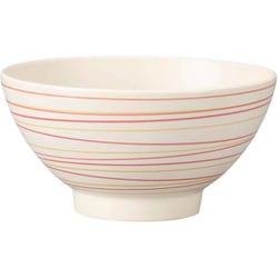 茶椀 12cm つむぎ プラスチック レッド
