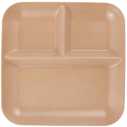 ランチプレート 24.5cm KUSUMI 木目調 プラスチック 東雲