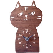 置き時計 chara CATS ヤマト工芸 ブラウン YK20-103