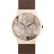 掛け時計 painting clock ヤマト工芸 ブラウン YK22-001