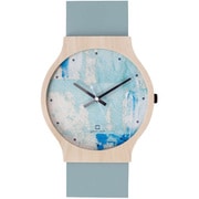掛け時計 painting clock ヤマト工芸 グリーン YK22-001