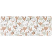 キッチンマット 拭ける 120cm PVCキッチンマット 45ｘ120cm キャッツ