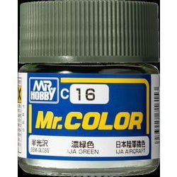 C-16 Mr.カラー 濃緑色（2） [模型用塗料]