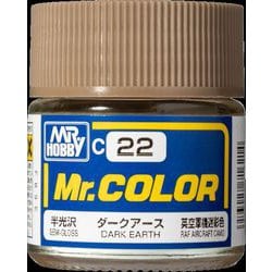 C-22 Mr.カラー ダークアース [模型用塗料]