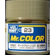 C-23 Mr.カラー ダークグリーン（2） [模型用塗料]