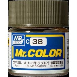 C-38 Mr.カラー オリーブドラブ（2） [模型用塗料]