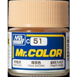 C-51 Mr.カラー 薄茶色 [模型用塗料]