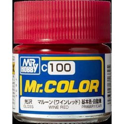 C-100 Mr.カラー マルーン [模型用塗料]