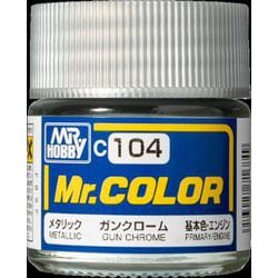 C-104 Mr.カラー ガンクローム [模型用塗料]