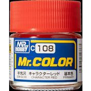 C-108 Mr.カラー キャラクターレッド [模型用塗料]