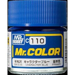 C-110 Mr.カラー キャラクターブルー [模型用塗料]
