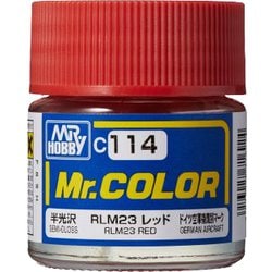 C-114 Mr.カラー RLM23 レッド [模型用塗料]