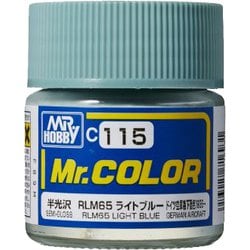 C-115 Mr.カラー RLM65 ライトブルー [模型用塗料]