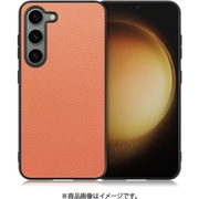 Galaxy S23用 本革スマホケース ストラップホール付き フラミンゴ WORK25GX-FM-GS23