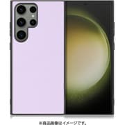 Galaxy S23 Ultra用 本革スマホケース ストラップホール付き ラベンダー WORK25GX-PL-GS23U