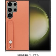 Galaxy S23 Ultra用 本革スマホケース ホールドベルト付き フラミンゴ WORK26GX-FM-GS23U