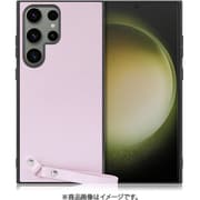 Galaxy S23 Ultra用 本革スマホケース ストラップ&ストラップホール付き ブルーベリーパープル WORK33GX-PL-GS23U